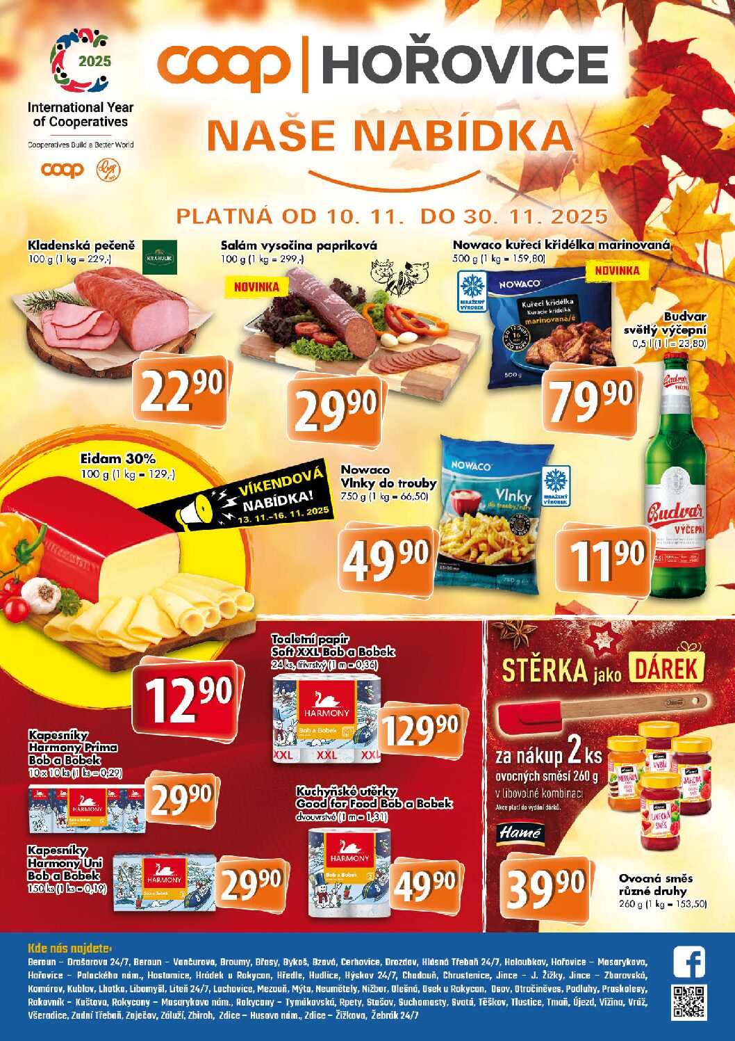 Leták COOP HOŘOVICE NAŠE NABÍDKA
