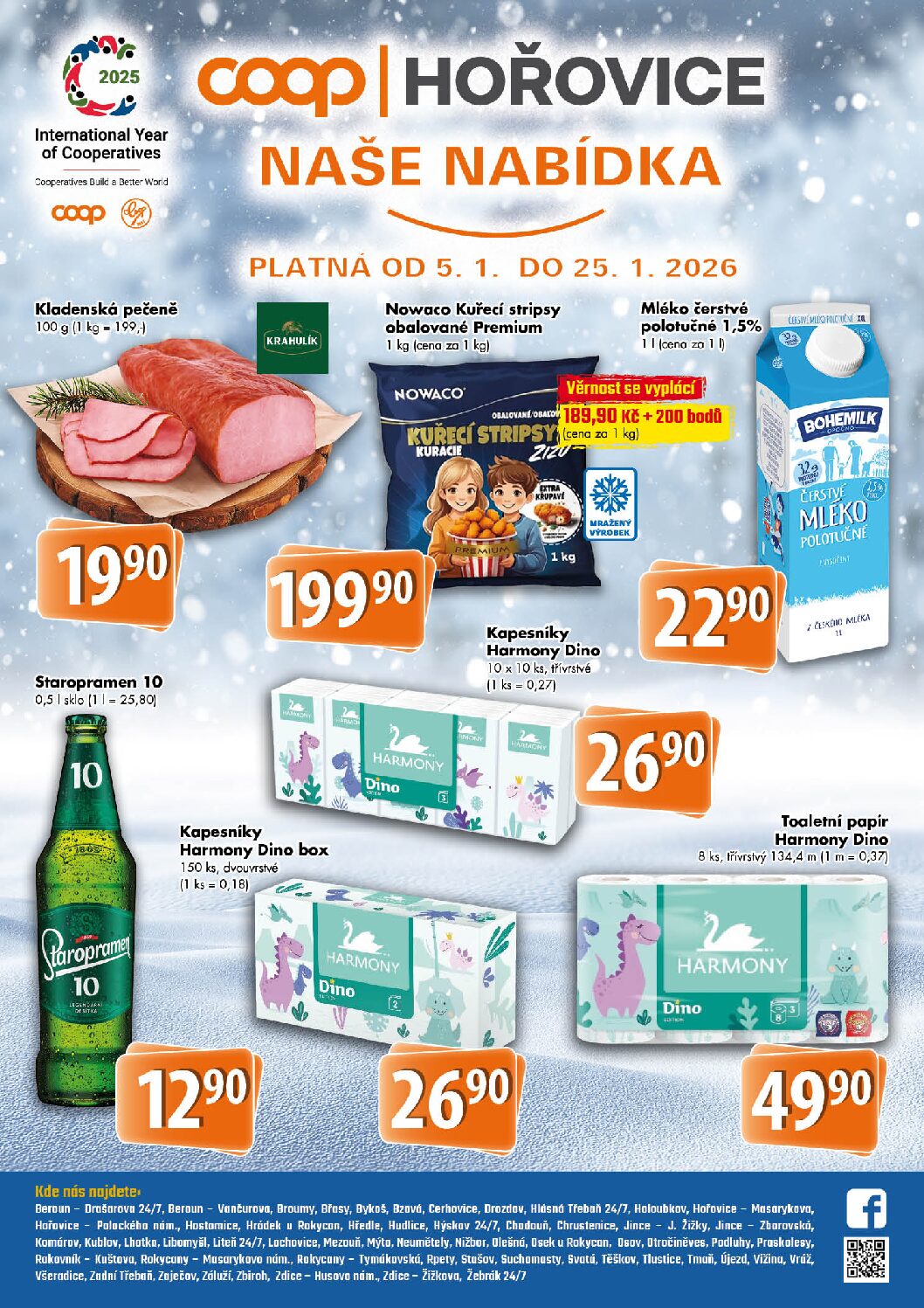 COOP HOŘOVICE NAŠE NABÍDKA