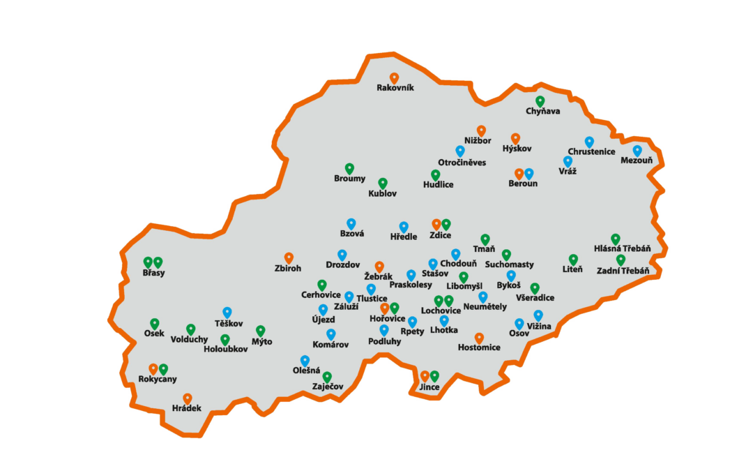Mapa prodejen