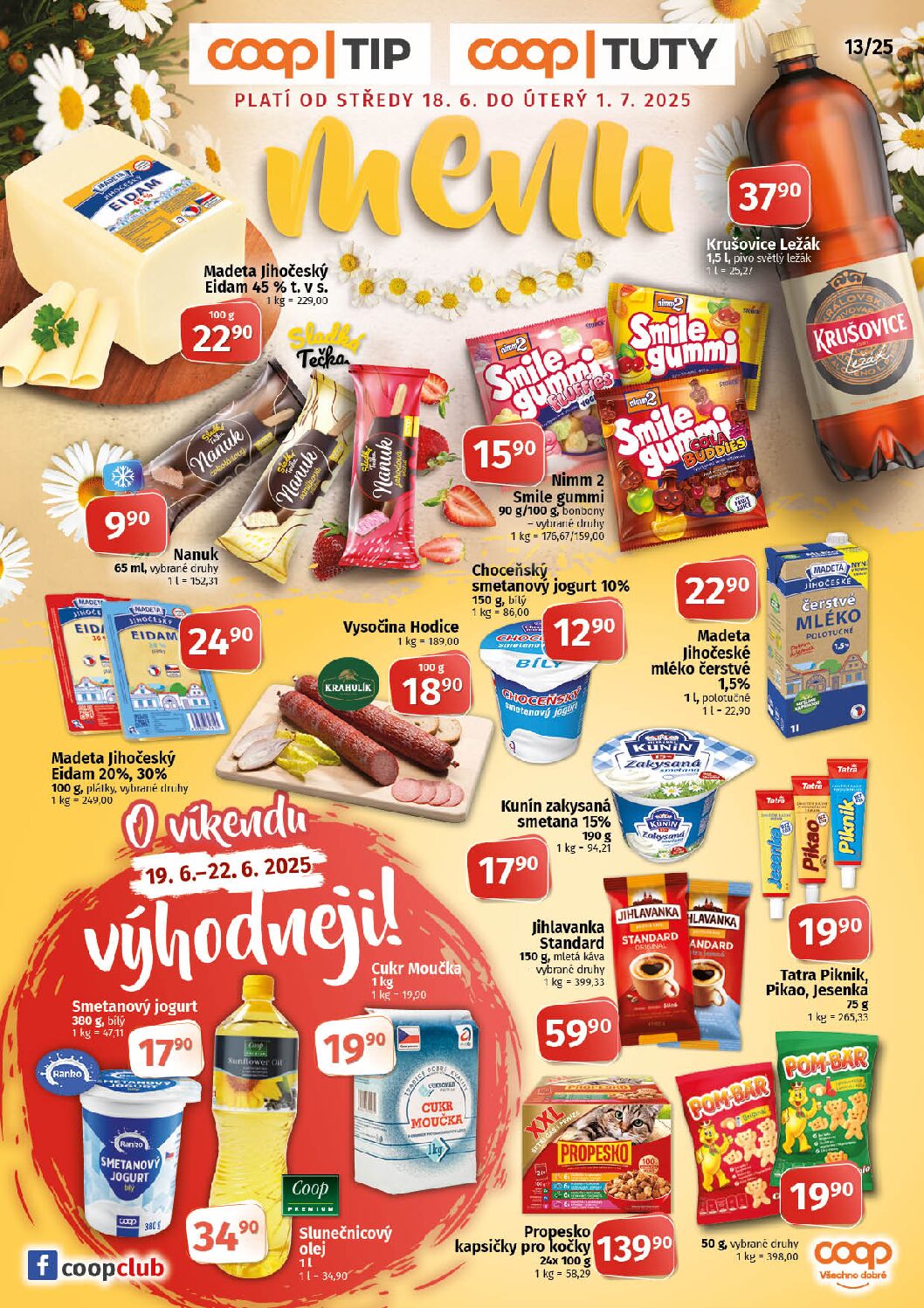 Leták MENU