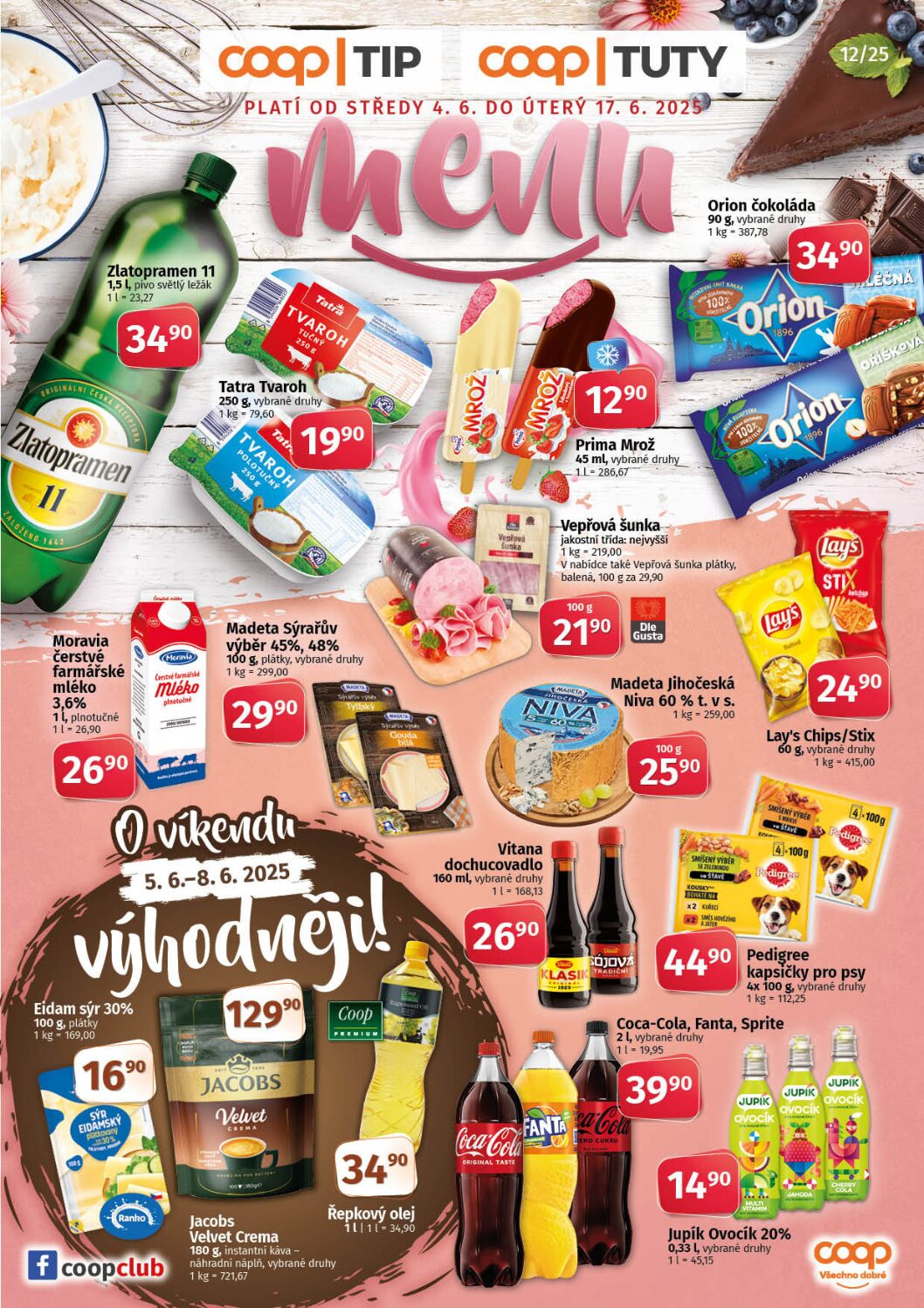 Leták MENU
