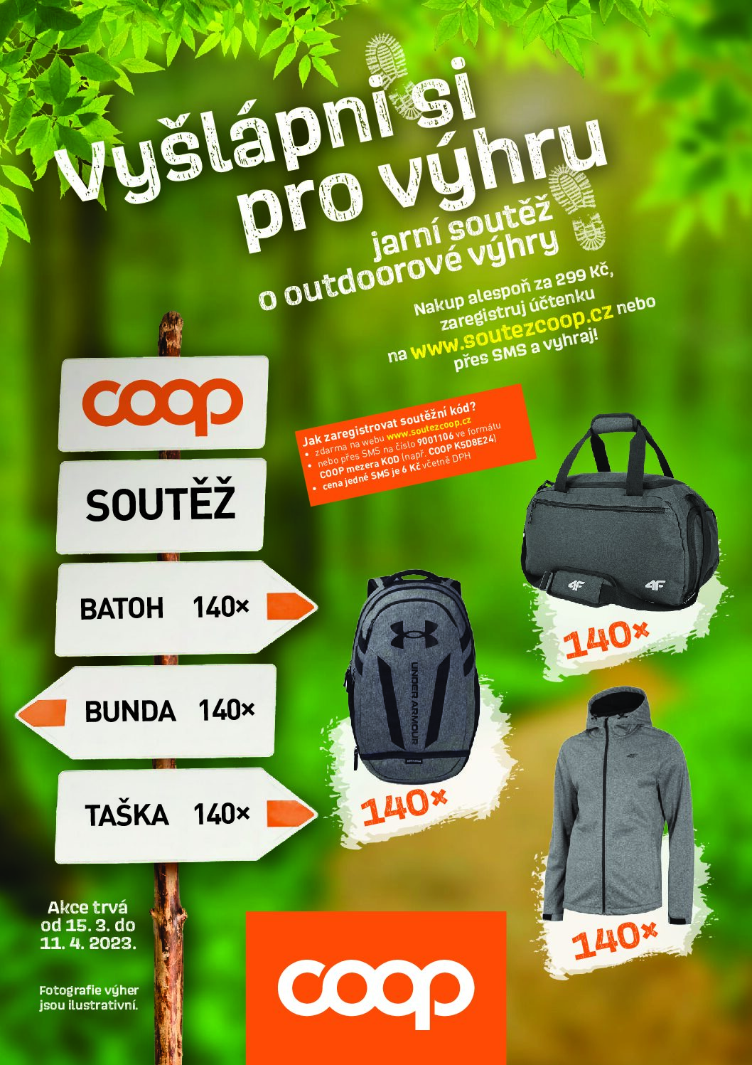 SOUTĚŽ – VYŠLÁPNI SI PRO VÝHRU!!!