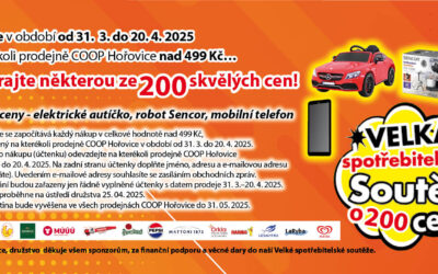 VELKÁ SPOTŘEBITELSKÁ SOUTĚŽ – VYHODNOCENÍ