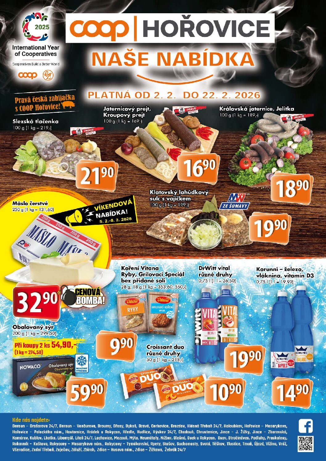Leták COOP Hořovice