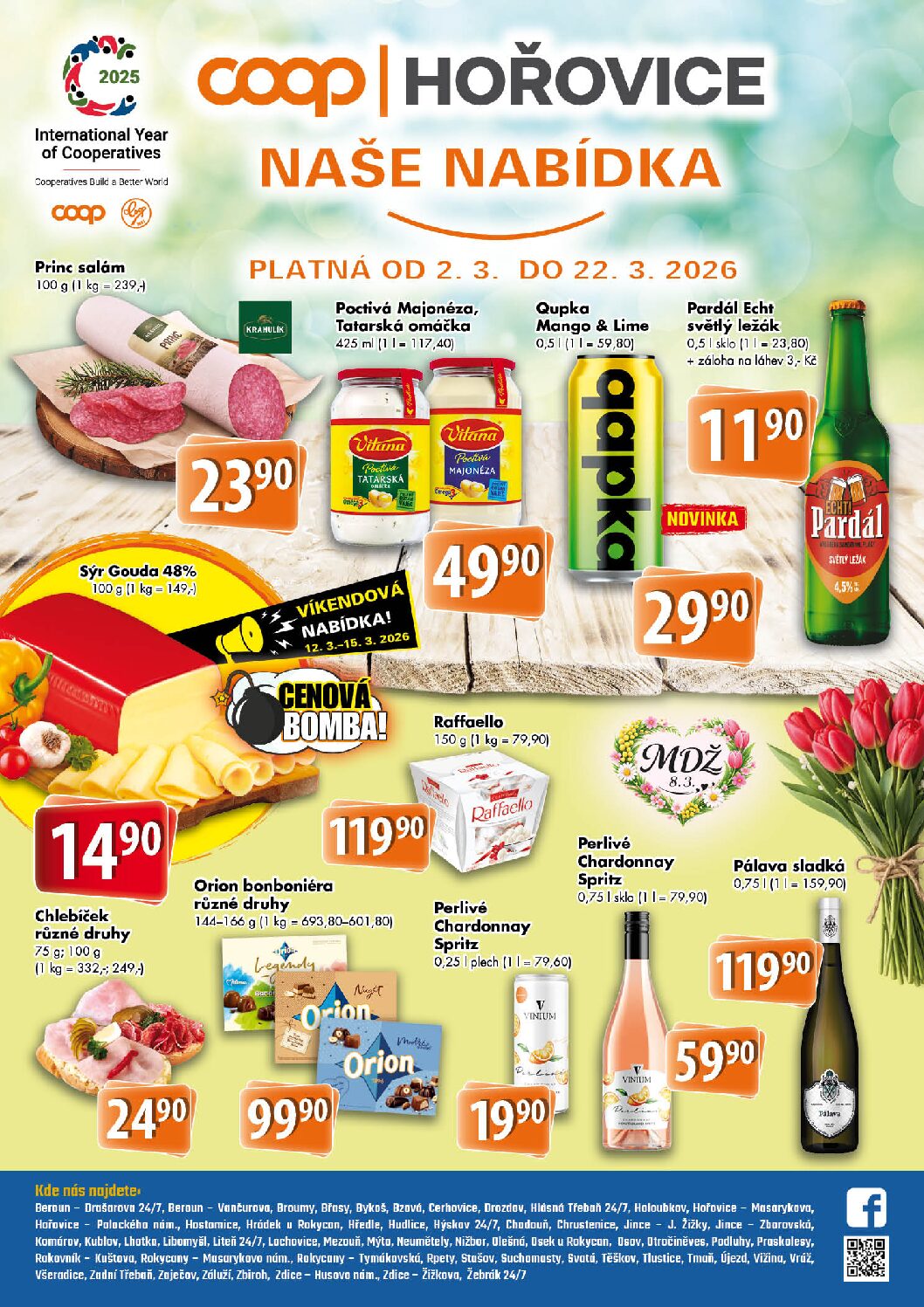 Leták COOP Hořovice