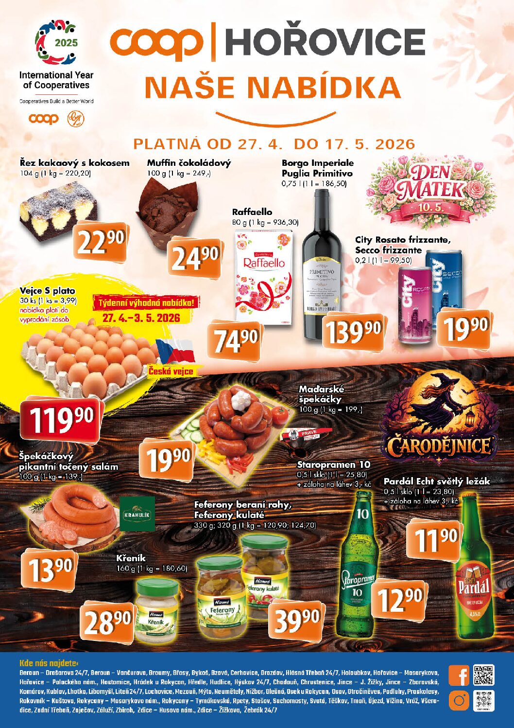 Leták COOP Hořovice