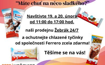 OCHUTNÁVKA FERRERO – COOP Žebrák 24/7