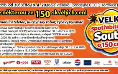 VELKÁ SPOTŘEBITELSKÁ SOUTĚŽ 2026
