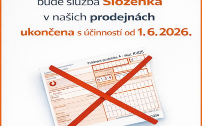 Zrušení služby SLOŽENKA