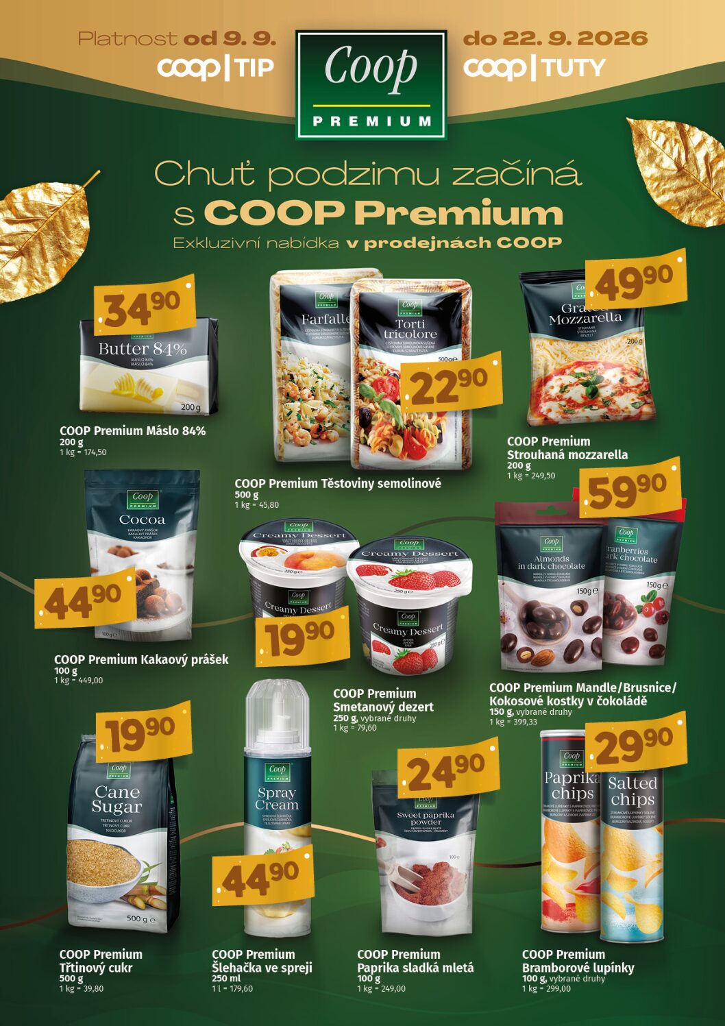 LETÁK COOP PREMIUM