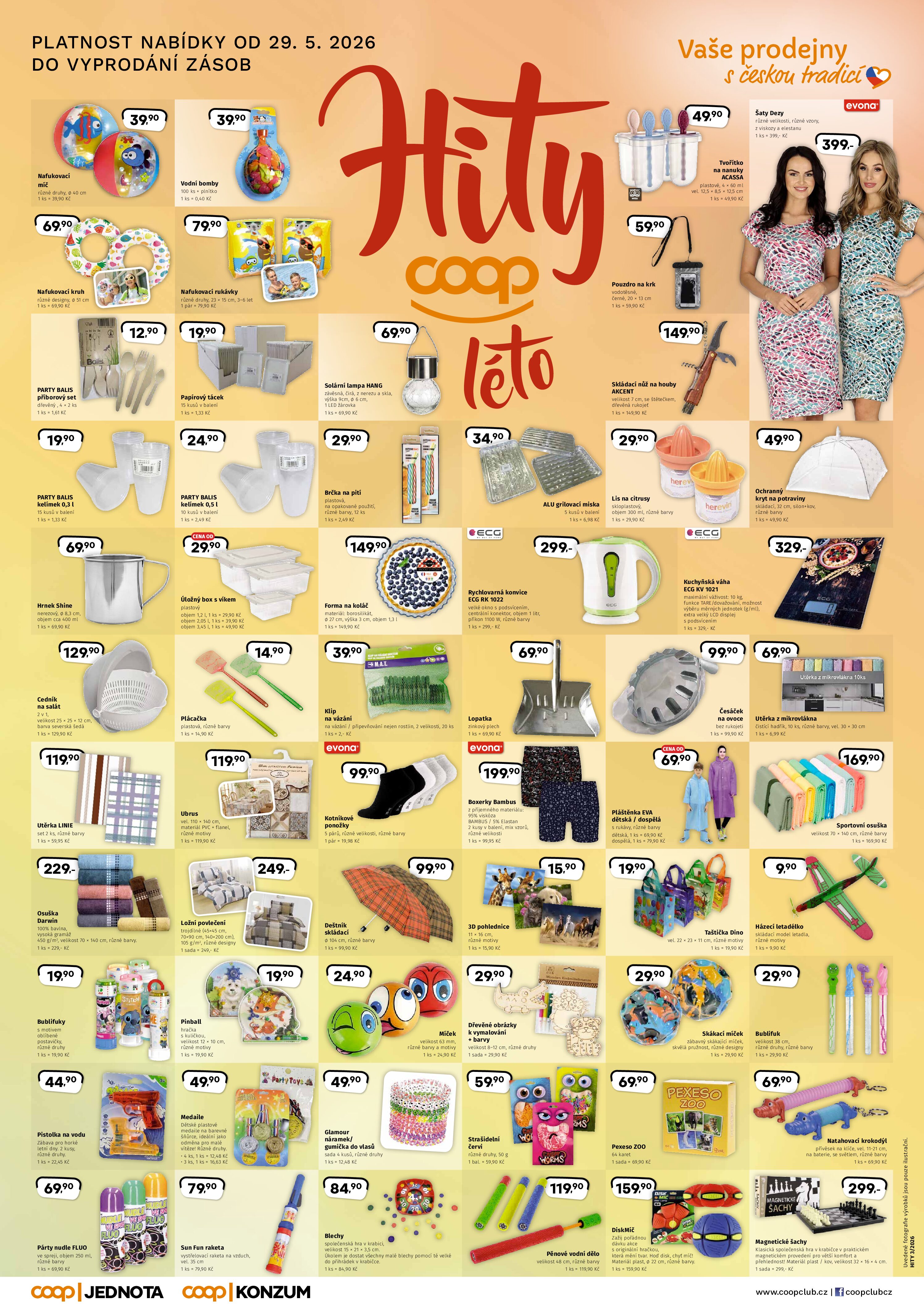 HITY LÉTO