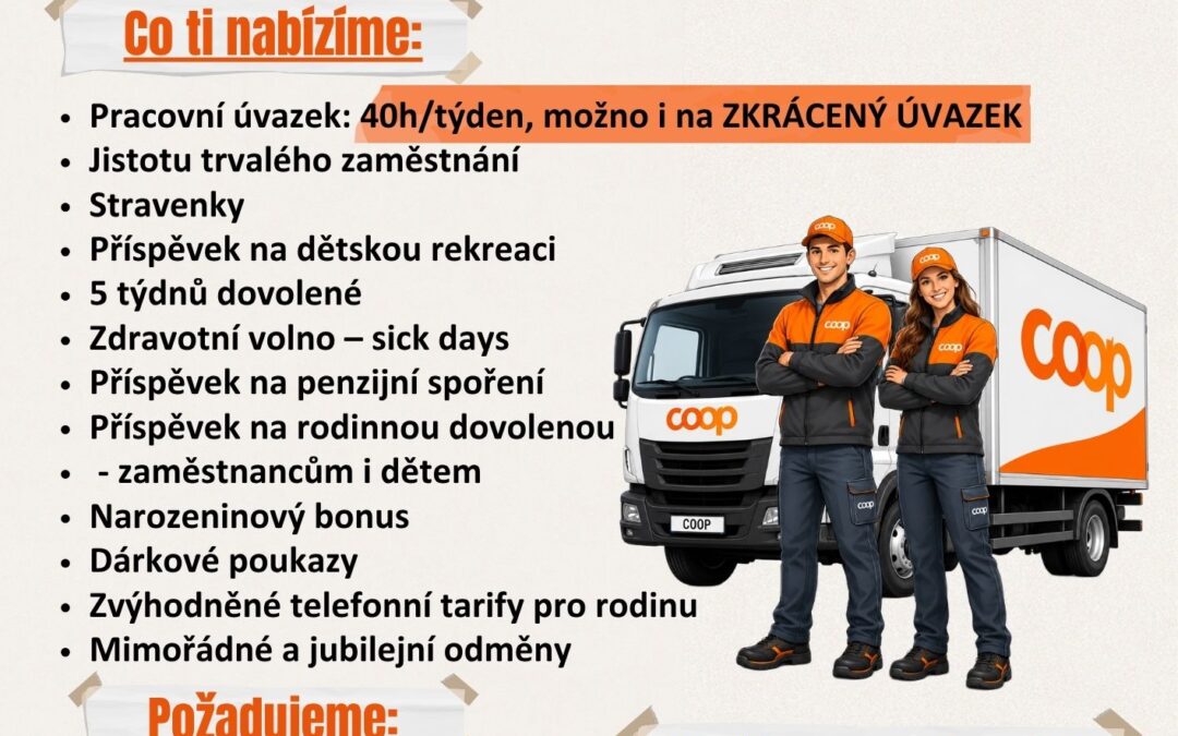 ŘIDIČ / ŘIDIČKA NÁKLADNÍHO AUTOMOBILU